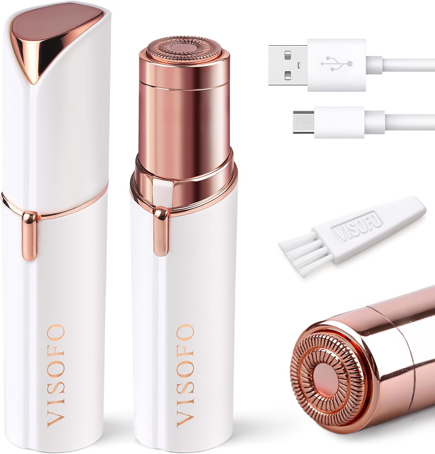 Gen 2 Facial Hair Removal for Women, white