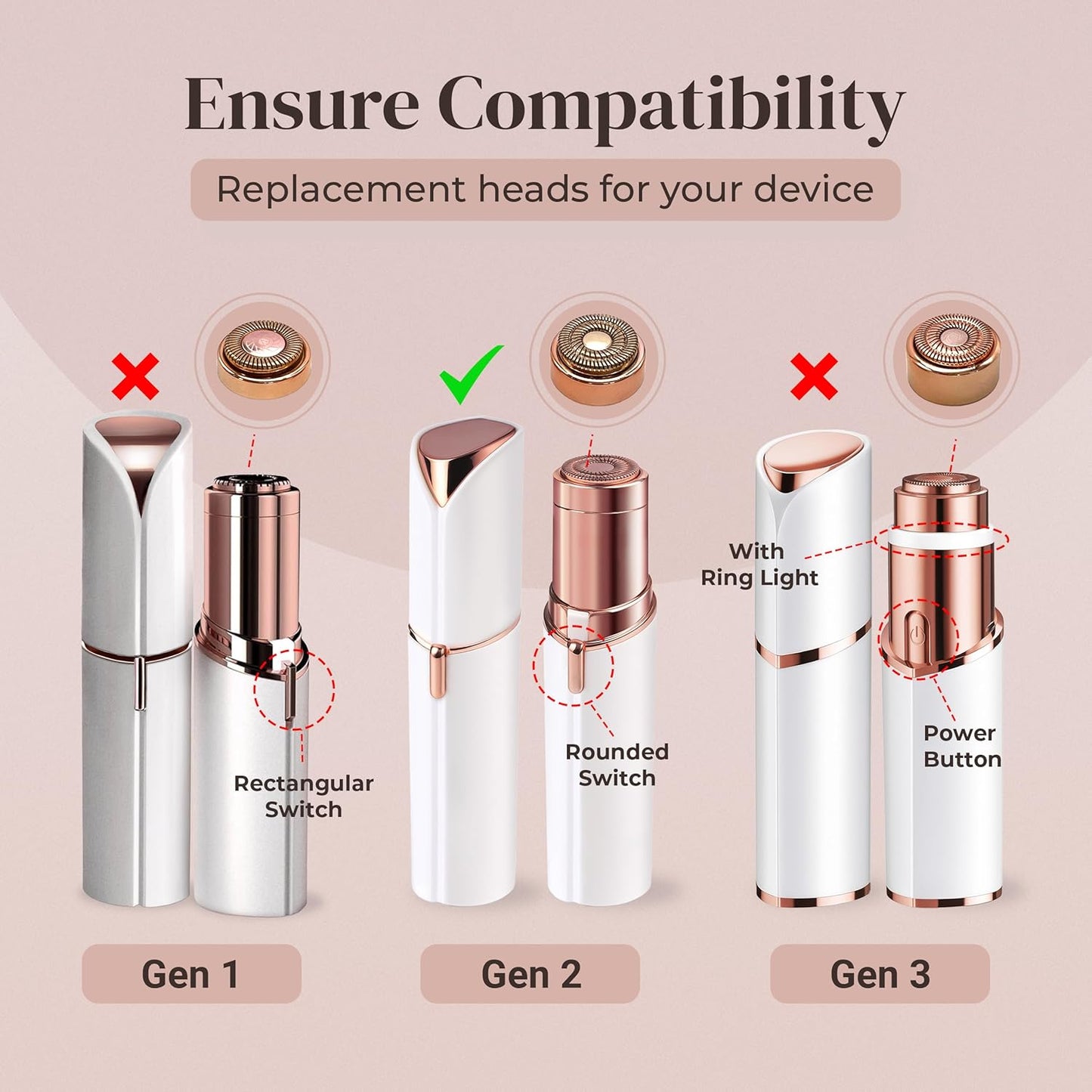 Gen 2 Replacement Heads