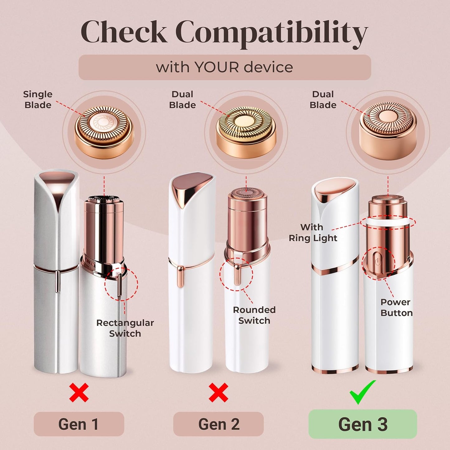 Gen 3 Replacement Heads