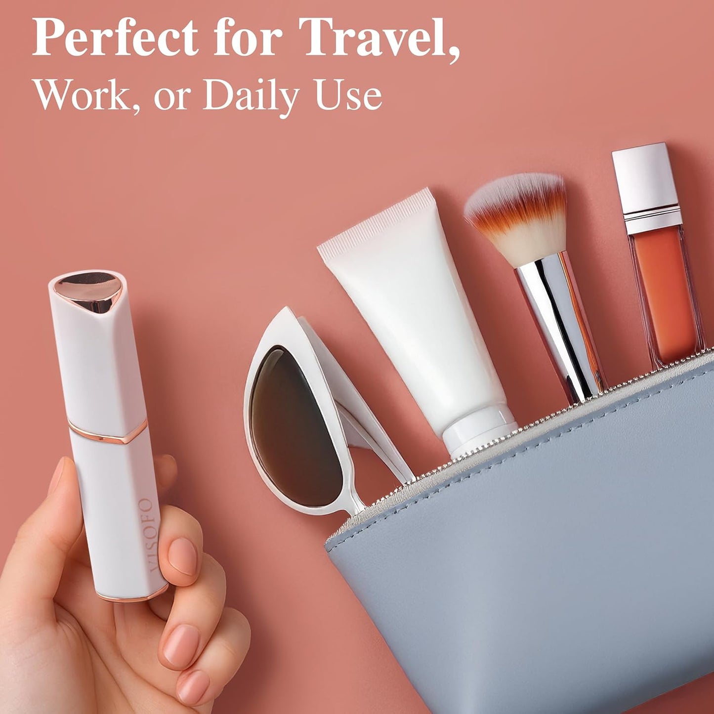 Gen 3 Facial Hair Removal, white