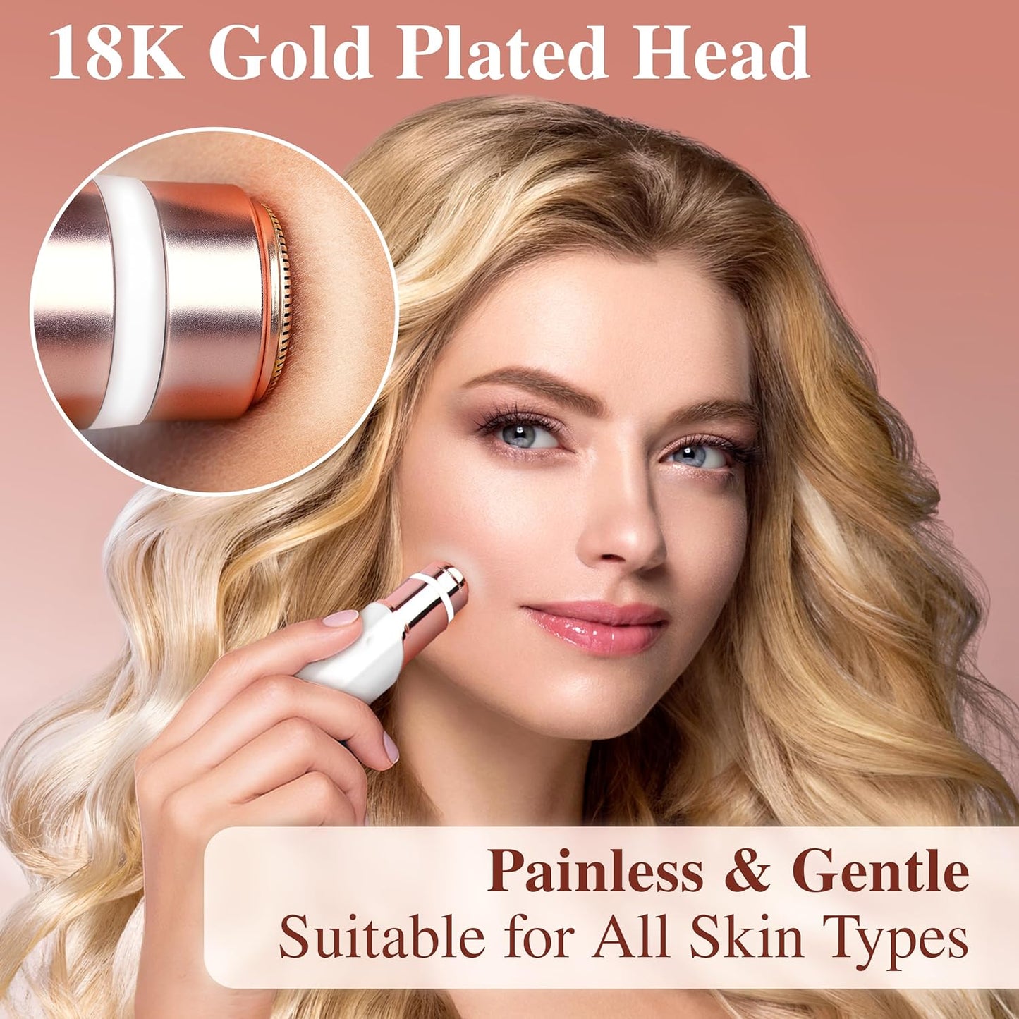 Gen 3 Facial Hair Removal, white