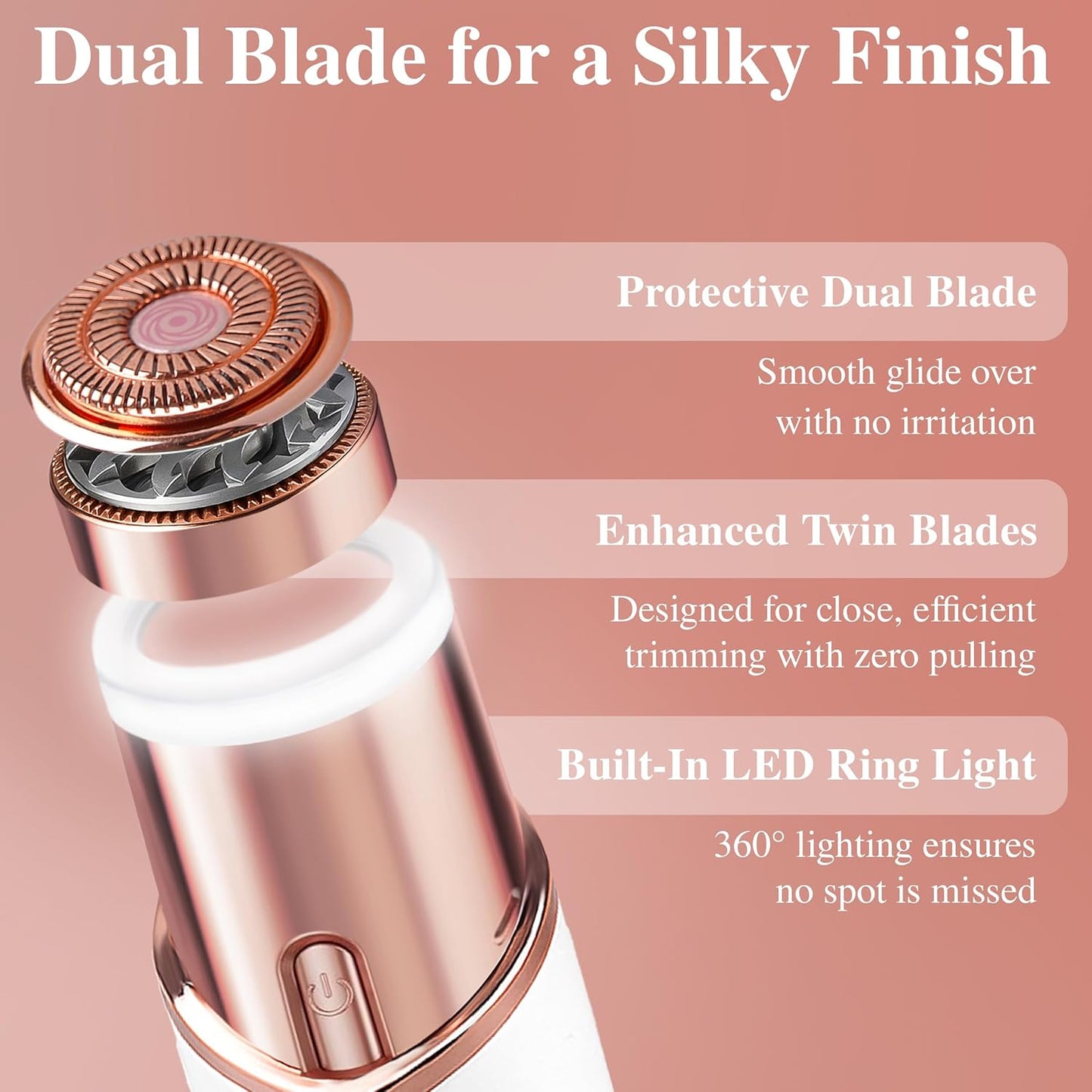 Gen 3 Facial Hair Removal, white