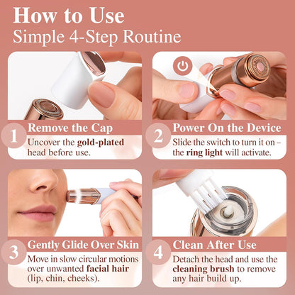 Gen 3 Facial Hair Removal, white