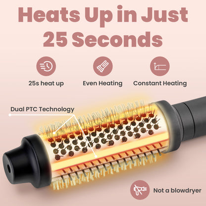 Wavy Thermal Brush Pro